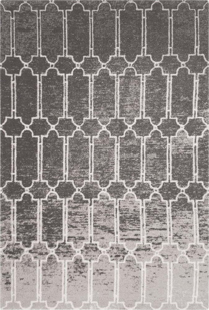 Šedý vlněný koberec 160x240 cm Ewar – Agnella Agnella