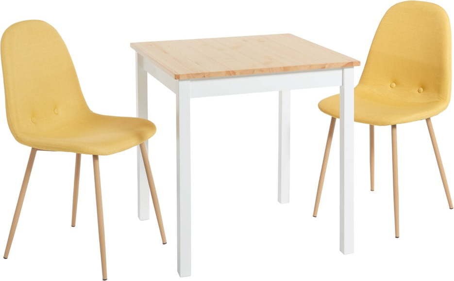 Set jídelního stolu Sydney a dvou jídelních židlí Lissy – Bonami Essentials Bonami Essentials