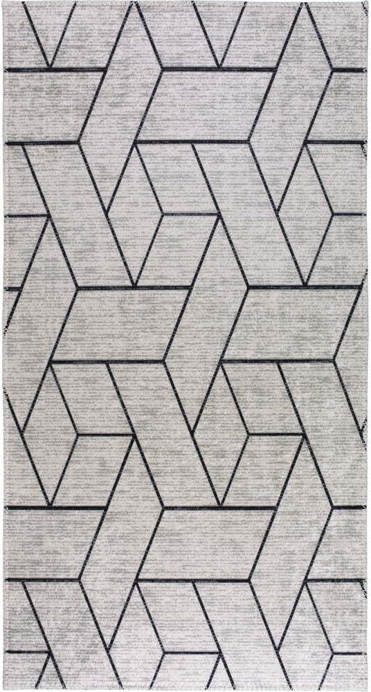 Světle šedý pratelný koberec 160x230 cm – Vitaus Vitaus