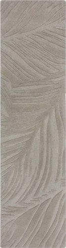 Světle šedý vlněný koberec běhoun 60x230 cm Lino Leaf – Flair Rugs Flair Rugs