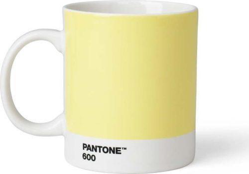 Světle žlutý keramický hrnek 375 ml Light Yellow 600 – Pantone Pantone