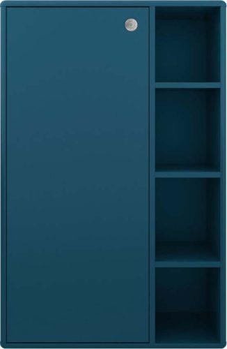 Vysoká závěsná koupelnová skříňka v petrolejové barvě 66x100 cm Color Bath – Tom Tailor Tom Tailor
