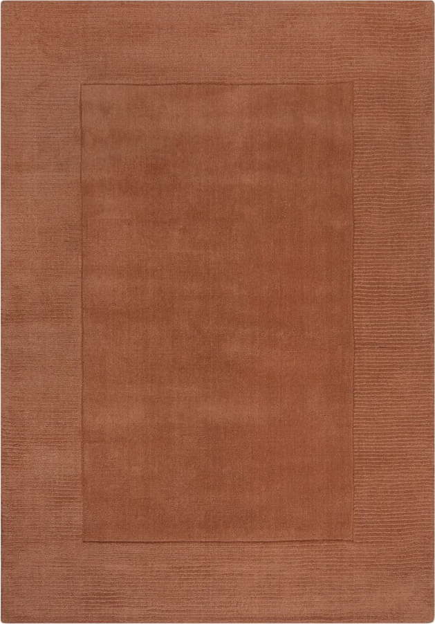 Vlněný koberec v cihlové barvě 160x230 cm – Flair Rugs Flair Rugs