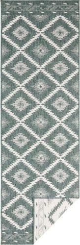Zeleno-krémový venkovní koberec NORTHRUGS Malibu