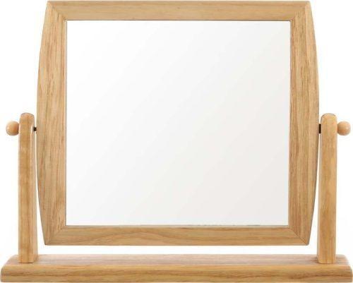 Zrcadlo s dřevěným rámem 33x27 cm – Premier Housewares Premier Housewares