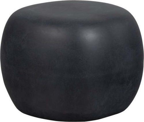 Antracitový kulatý konferenční stolek ø 50 cm Pebble – vtwonen vtwonen
