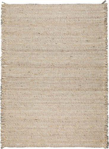Béžový vlněný koberec Zuiver Frills