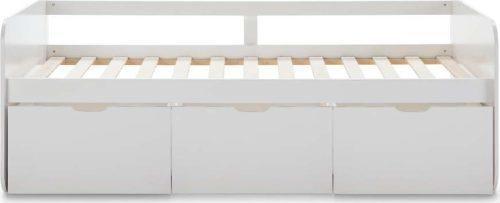 Bílá dětská postel s úložným prostorem 90x190 cm Abbott – Marckeric Marckeric