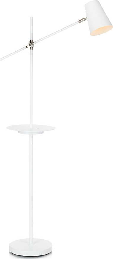 Bílá volně stojící lampa s odkládacím prostorem Markslöjd Linear Markslöjd