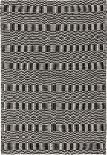 Černý vlněný koberec 120x170 cm Sloan – Asiatic Carpets Asiatic Carpets