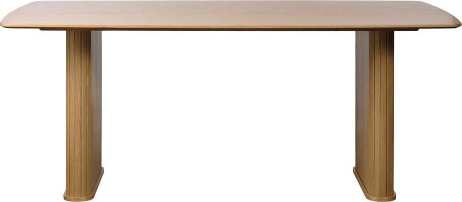 Jídelní stůl s deskou v dubovém dekoru 100x190 cm Nola – Unique Furniture Unique Furniture