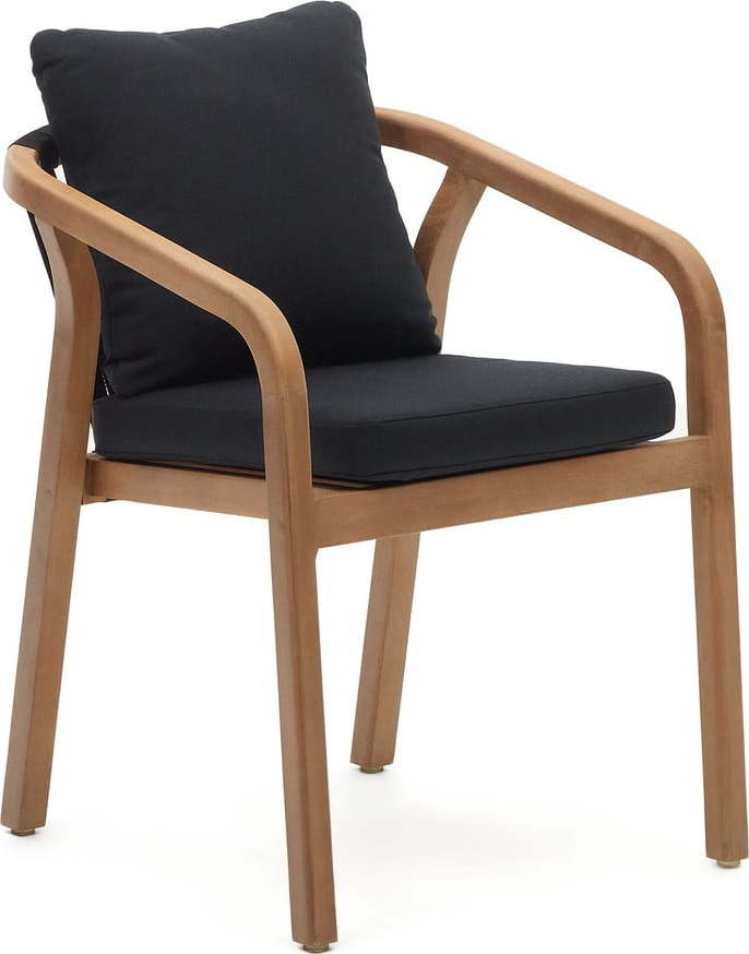 Jídelní židle v černo-přírodní barvě v sadě 4 ks Malaret – Kave Home Kave Home