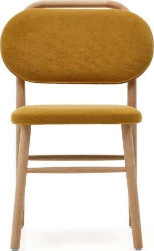 Jídelní židle v hořčicové barvě v sadě 2 ks Helda – Kave Home Kave Home