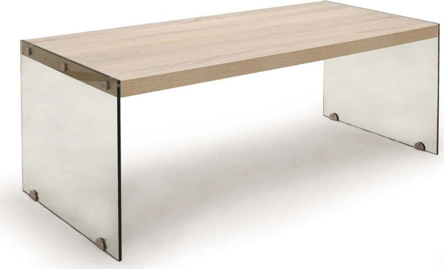 Konferenční stolek s deskou v dubovém dekoru v přírodní barvě 55x110 cm – Tomasucci Tomasucci