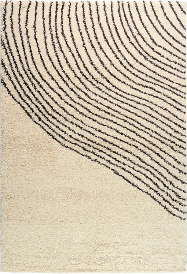 Černo-béžový koberec 160x230 cm Coastalina – Bonami Selection Bonami Selection