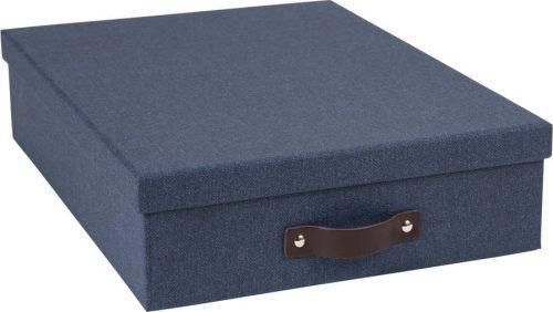 Modrá úložná krabice Bigso Box of Sweden Oskar Bigso Box of Sweden