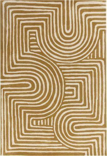 Okrově žlutý vlněný koberec 160x230 cm Reef – Asiatic Carpets Asiatic Carpets