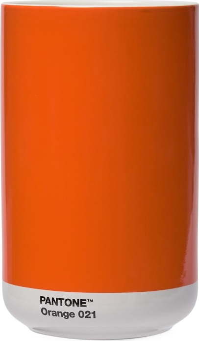 Oranžová keramická váza Orange 021 – Pantone Pantone