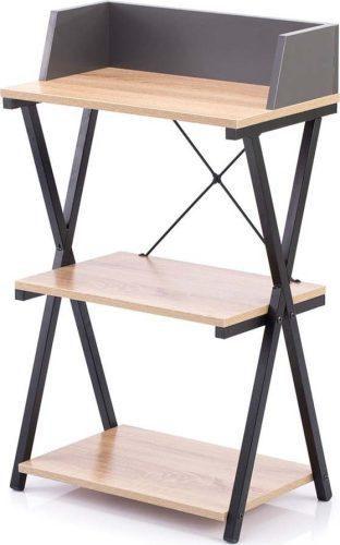 Pracovní stůl s deskou v dubovém dekoru 30x50 cm Hexe – Homede HOMEDE