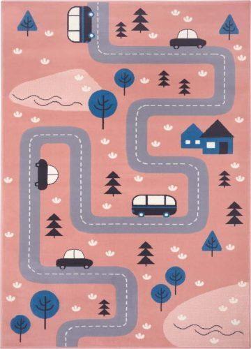 Růžový dětský koberec 80x150 cm Adventures – Hanse Home Hanse Home