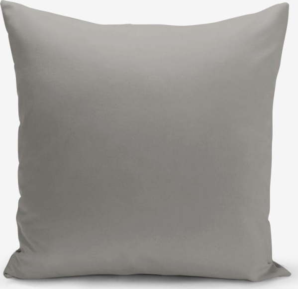 Šedý povlak na polštář Minimalist Cushion Covers Düz