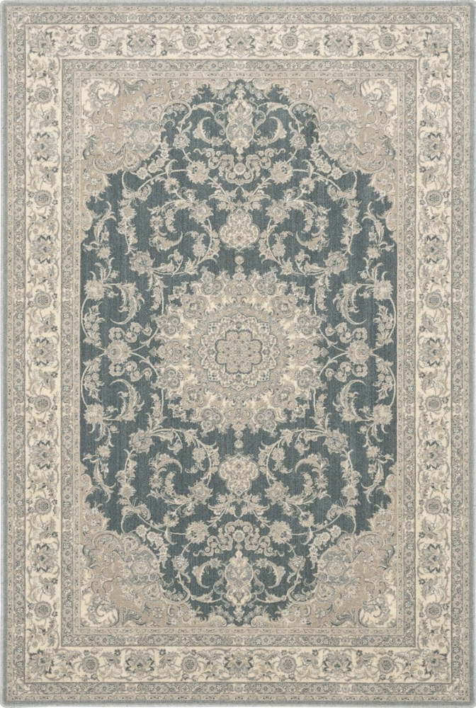 Šedý vlněný koberec 133x180 cm Beatrice – Agnella Agnella