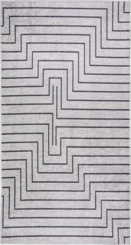 Světle šedý pratelný koberec 50x80 cm – Vitaus Vitaus