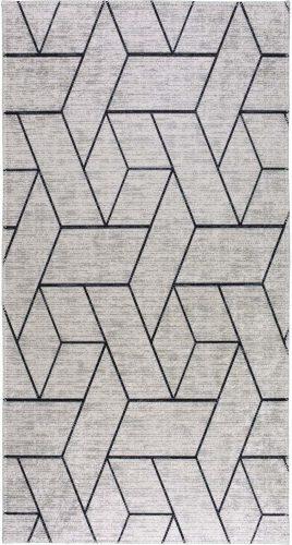 Světle šedý pratelný koberec běhoun 80x200 cm – Vitaus Vitaus