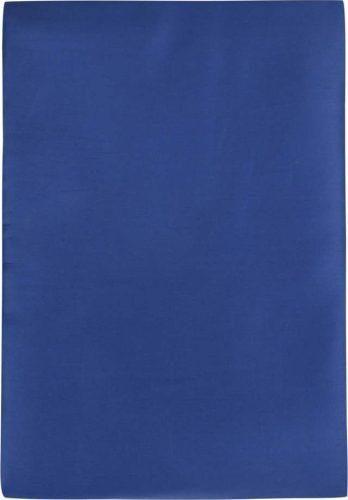 Tmavě modré napínací prostěradlo z bavlněného saténu 140x200 cm – Mijolnir Mijolnir