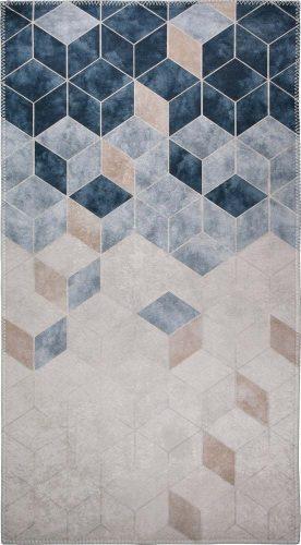Tmavě modro-krémový pratelný koberec 230x160 cm - Vitaus Vitaus