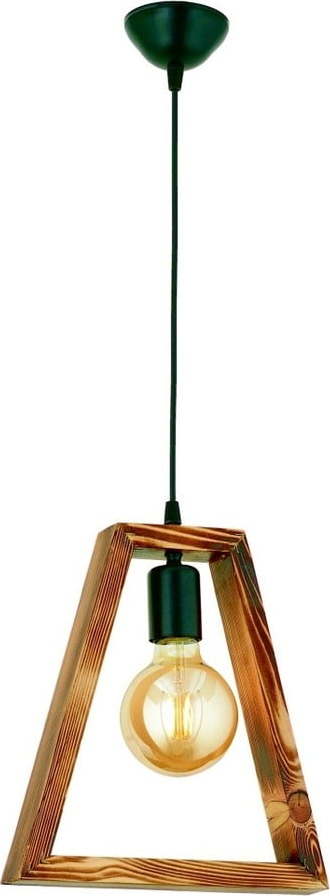 Závěsné svítidlo z habrového dřeva Geometrik Triangle Opviq lights